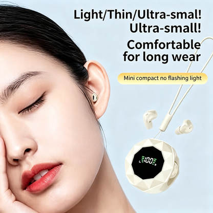 Smallest Invisible Mini Earbuds Wireless Bluetooth Headset Low Profile Micro Tiny Discreet Hidden Earbudsfor Work  Small Headphones  Invisible Sleep