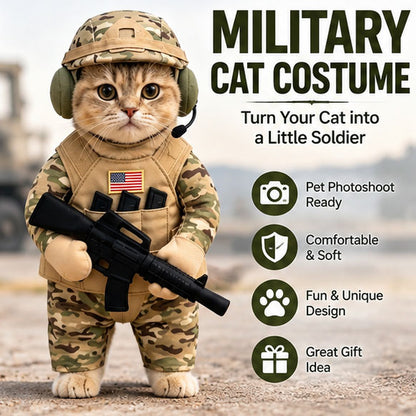 Soldier Costume Set for Cats & Dogs