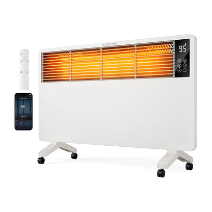Convection Panel Space Heater for Indoor Use with APP & Remote