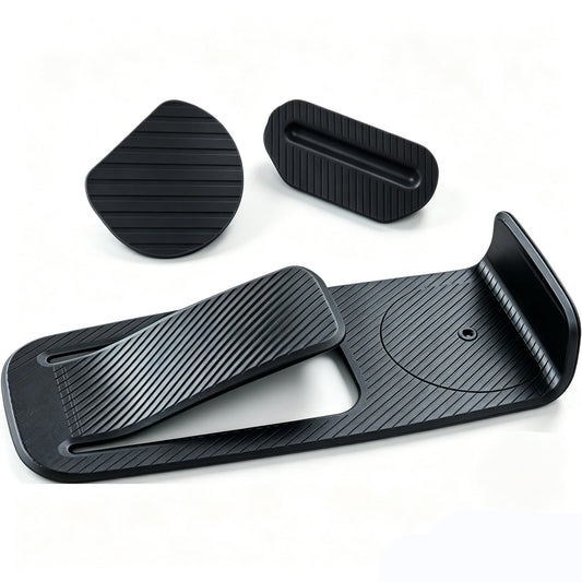 Anti-Slip Door Stopper with Safety Protector for Floor Mounted Use
