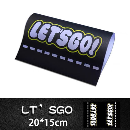 Sticker Car Personalized Creative Logo Car Sticker Car Trunk Decoration Reflective Sticker