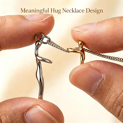 Family Hug Pendant Necklace  Jewelry for Women