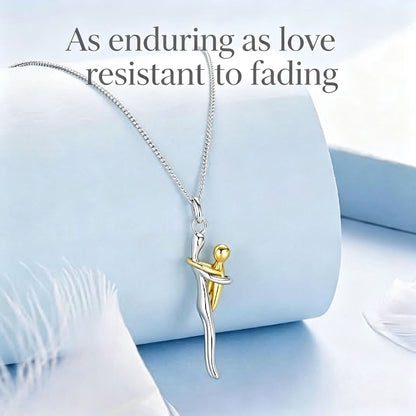 Family Hug Pendant Necklace  Jewelry for Women