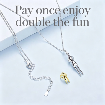 Family Hug Pendant Necklace  Jewelry for Women