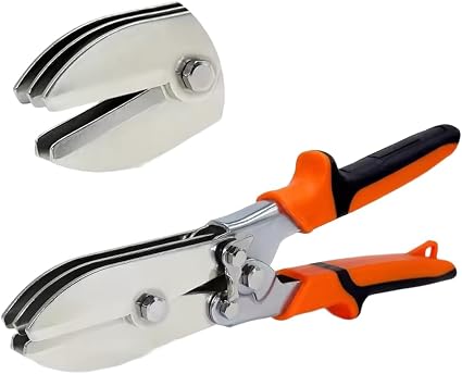 Mutt Tools Pipe Crimper Tool 5 Blade Duct Crimper for HVAC Metal