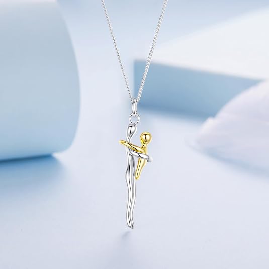 Family Hug Pendant Necklace  Jewelry for Women