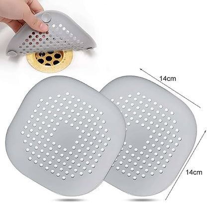 Floor Drain Pad With Suction Pad Kitchen Bathroom Anti Clogging Hair