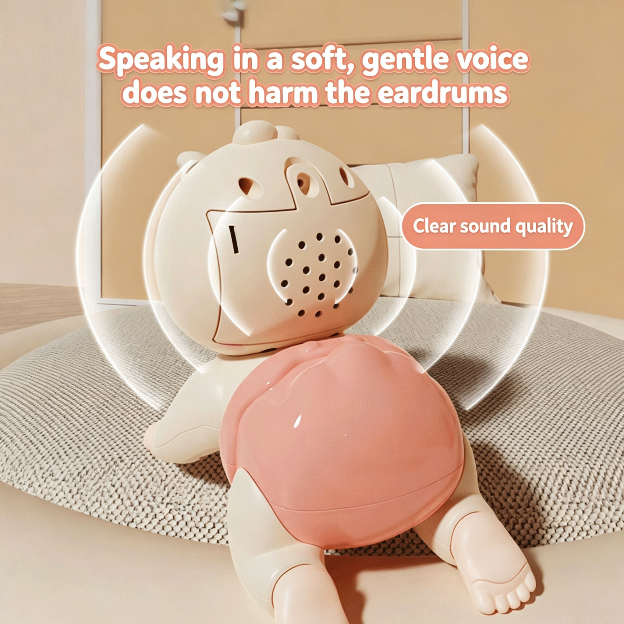 Musical Electric Toy for Babies Learning to Crawl Suitable for Early Education (Ages 6–8 Months)