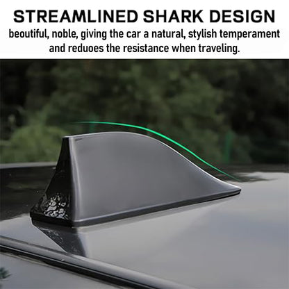 Shark Fin Antenna Cover for Hyundai ioniq 2017 2018 2019 2020 2021 2022 2023 2024 Antenna Cover Stylish Waterproof Dust-Proof Car Accessories White