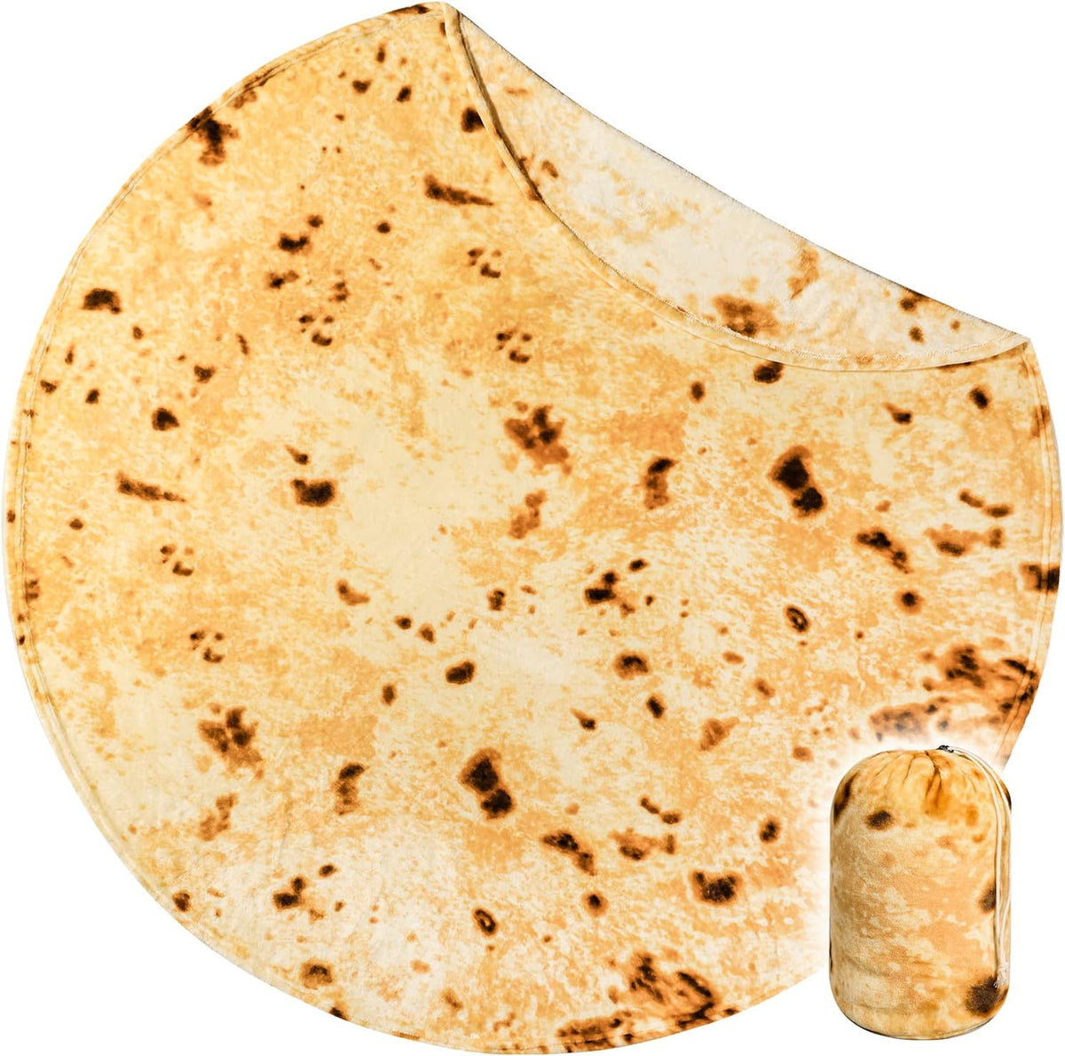Indian Paratha – Cute Flannel Throw Blanket