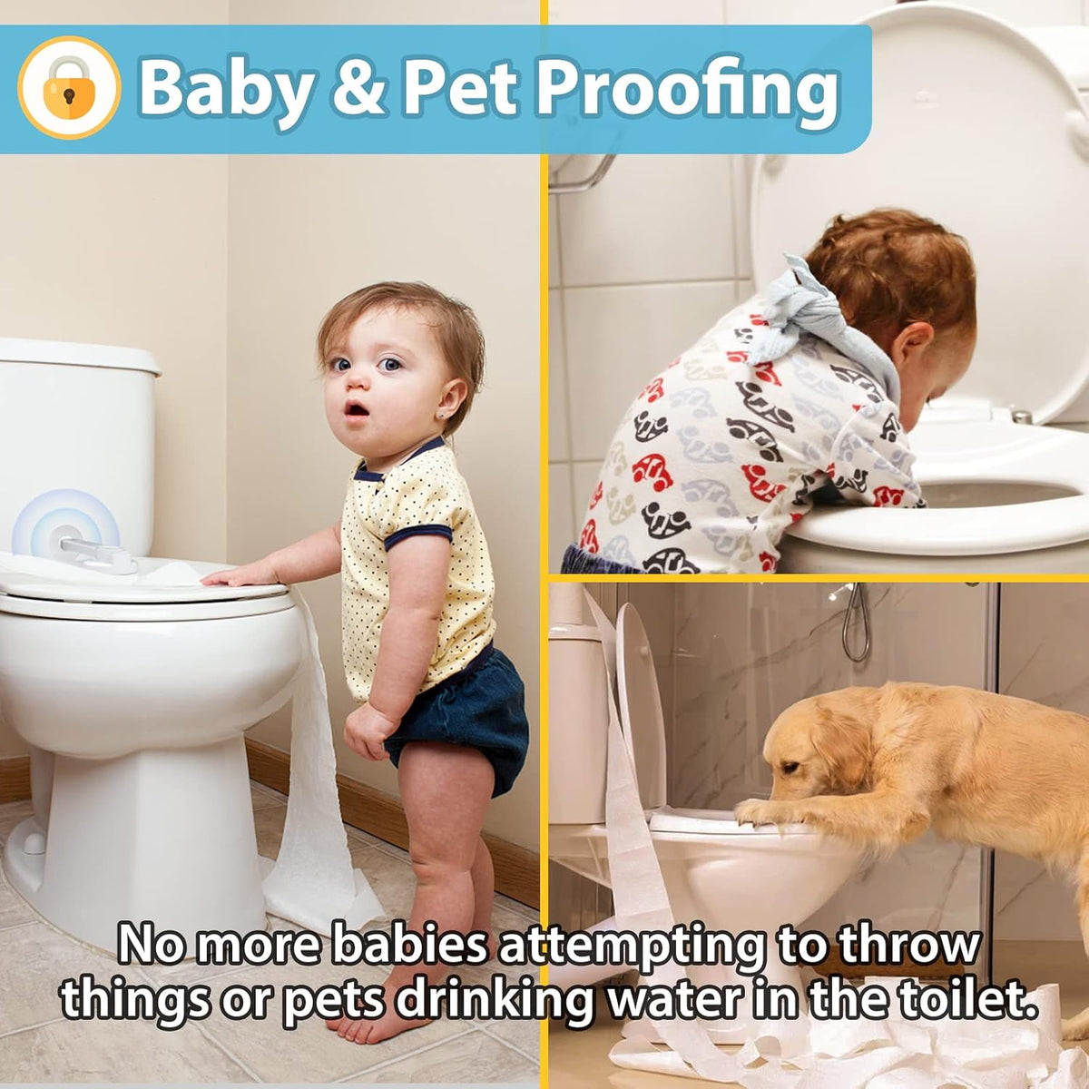 Baby Toilet Lock for Child Safety