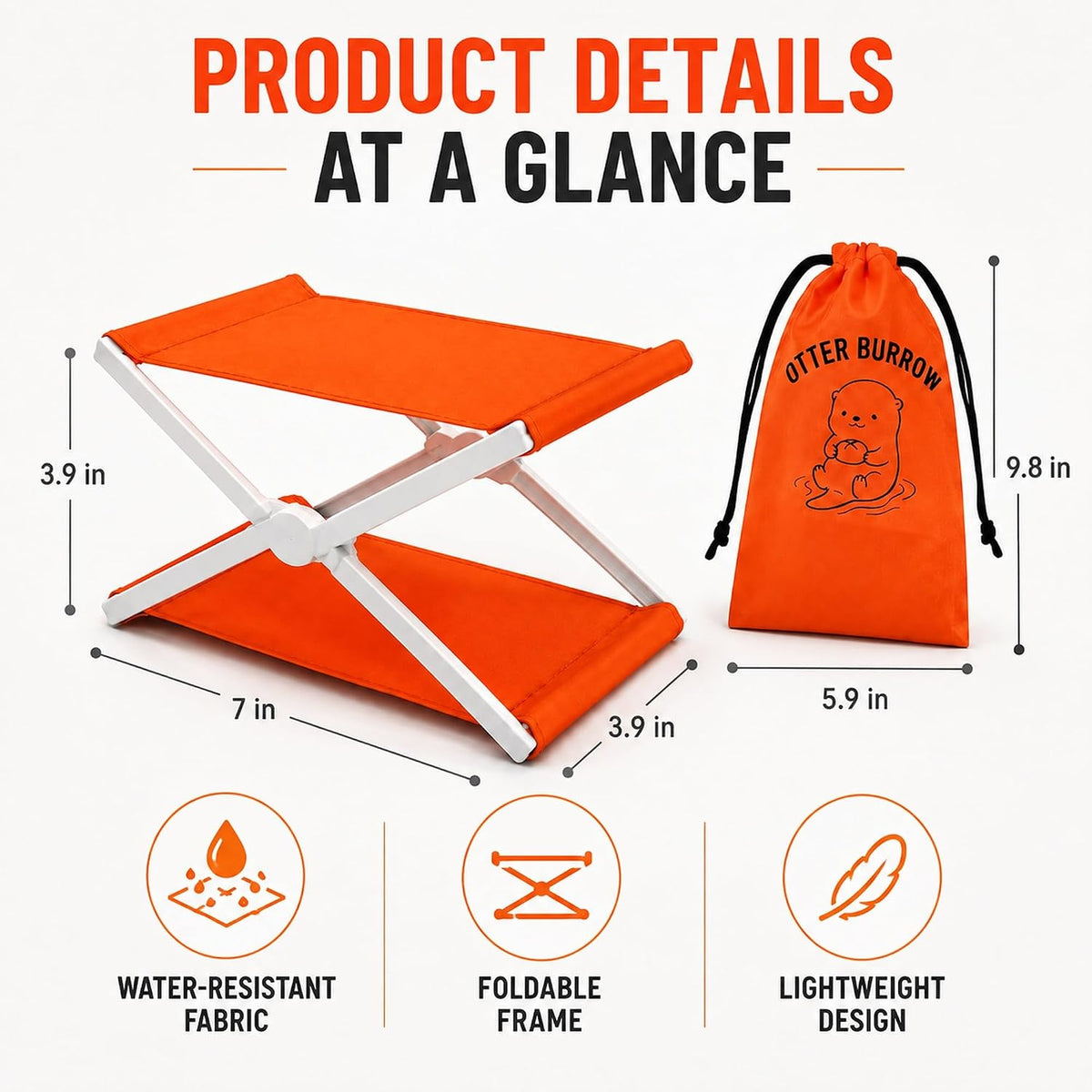 Compact Foldable Beach & Camping Pillow