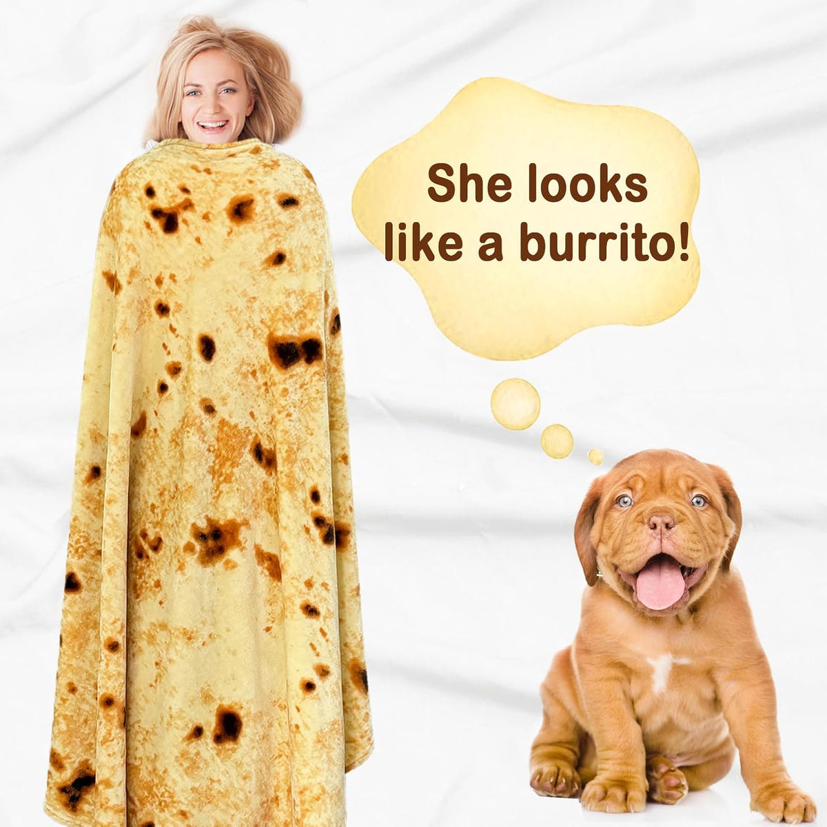 Indian Paratha – Cute Flannel Throw Blanket