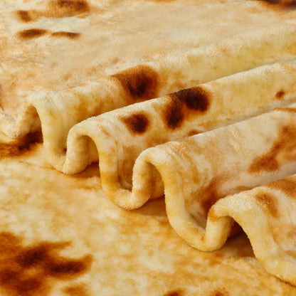 Indian Paratha – Cute Flannel Throw Blanket