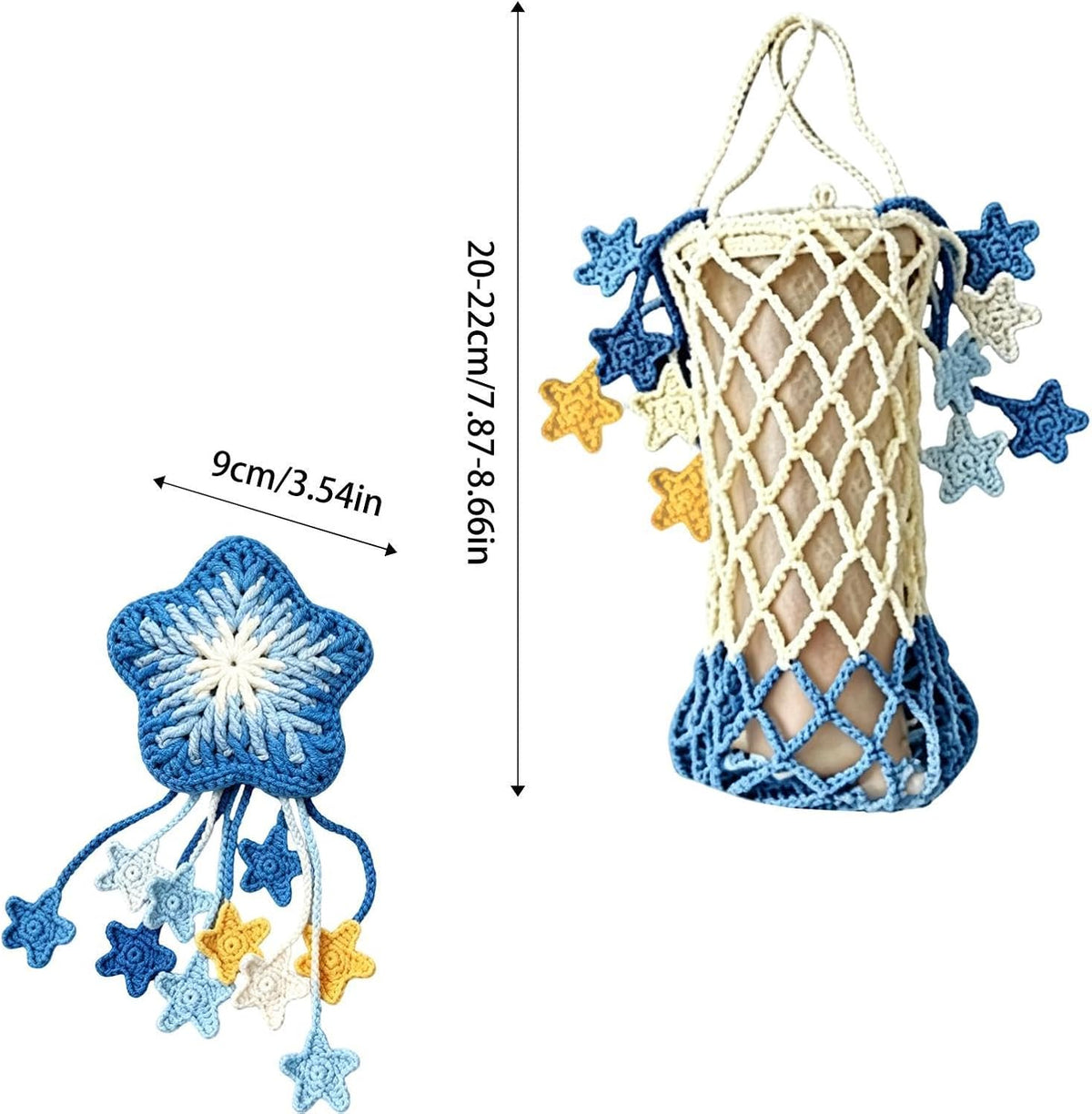 Star Tassel Portable Bag with Handle