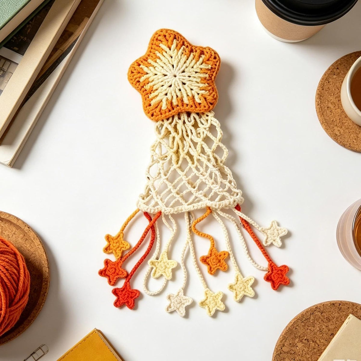 Star Tassel Portable Bag with Handle