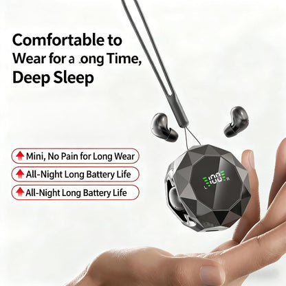 Smallest Invisible Mini Earbuds Wireless Bluetooth Headset Low Profile Micro Tiny Discreet Hidden Earbudsfor Work  Small Headphones  Invisible Sleep