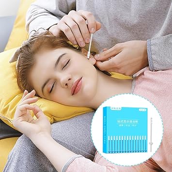 Ear Wax Removal Kit 24 Pieces Reusable Comfortable | Soft Ear Wax Removal Spoon for Men Women Adults Indoor Outdoor Home Office Gym Swimming Shower