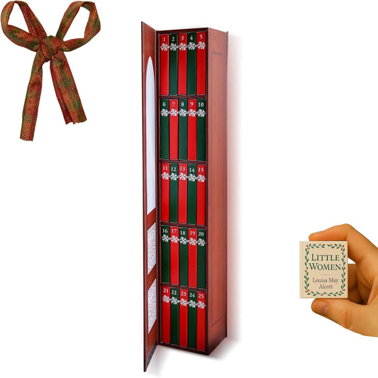 25-day Countdown -Mini Book Ornament Advent Calendar