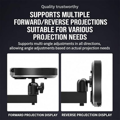 Adjustable Ceiling and Wall Projector Bracket Holder with Integrated Joint for Easy Setting Foldable Projector