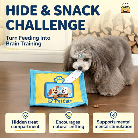 Wet Wipes Sniffing Tissue Toy for Dogs