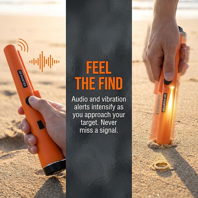 Metal Detector Pinpointer Search Treasure Pinpointing Finder Probe for Kids & Adults