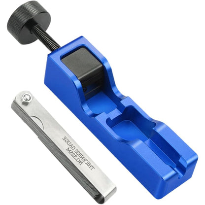 Spark Plug Gapping Tool with 32 Blade Steel Feeler Gauge