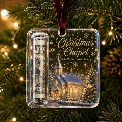 Christmas Cash Gift Ornament Money Holders Hanging Tree Decor