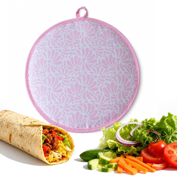 Mexican Insulated Cloth Pouch for Tortillas, Tacos, Naan, and Pizza Rolls