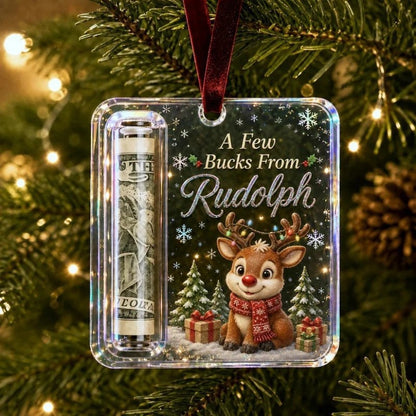 Christmas Cash Gift Ornament Money Holders Hanging Tree Decor