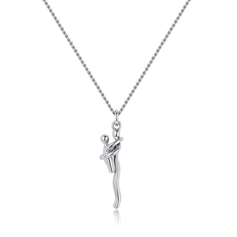 Family Hug Pendant Necklace  Jewelry for Women