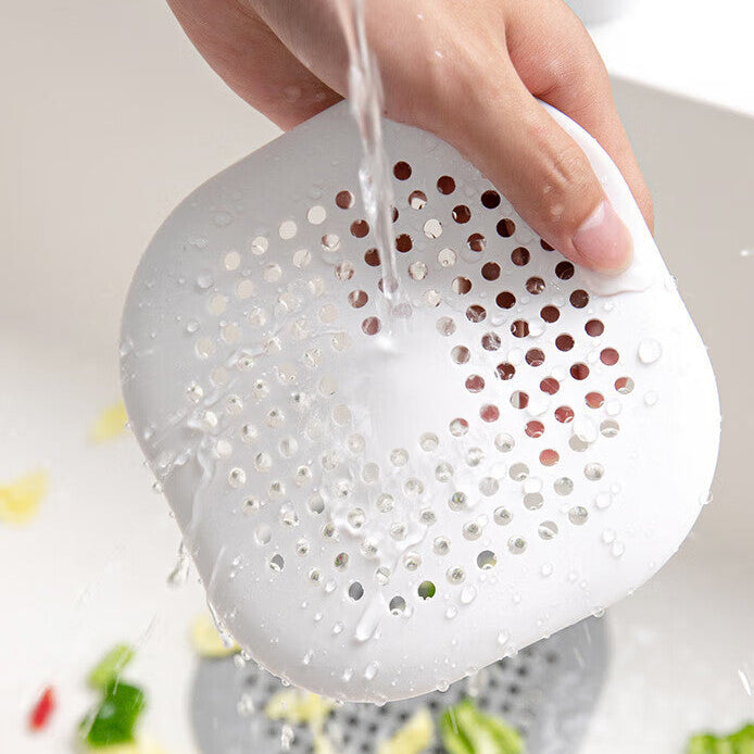 Floor Drain Pad With Suction Pad Kitchen Bathroom Anti Clogging Hair