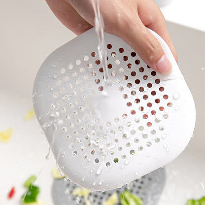 Floor Drain Pad With Suction Pad Kitchen Bathroom Anti Clogging Hair