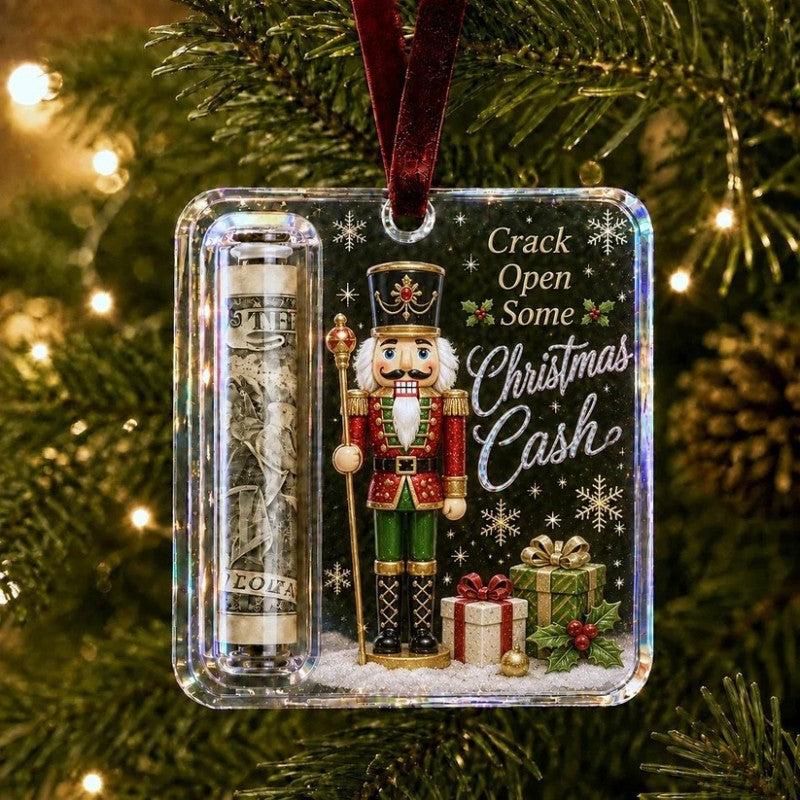 Christmas Cash Gift Ornament Money Holders Hanging Tree Decor