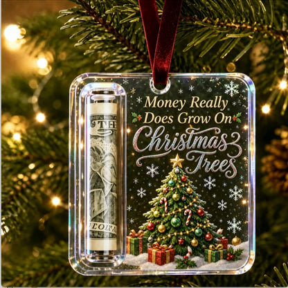Christmas Cash Gift Ornament Money Holders Hanging Tree Decor