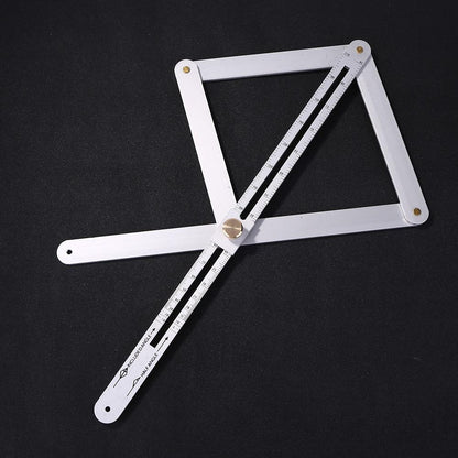 10-170° Fold Multifunctional Angle Measuring Goniometer Ruler