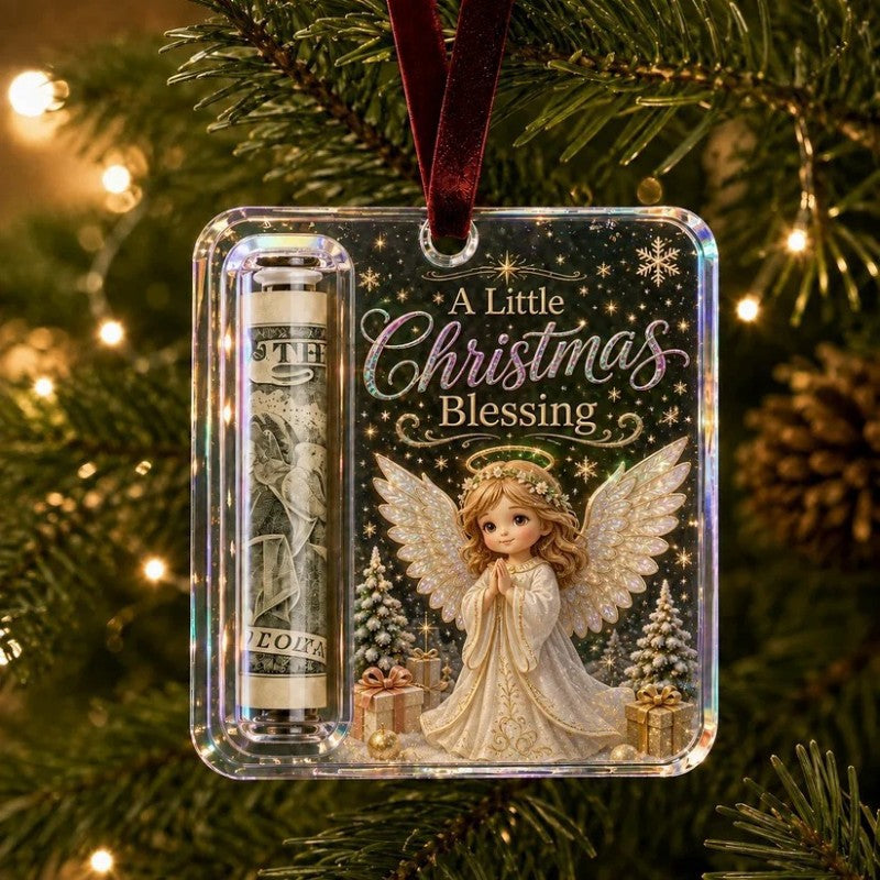 Christmas Cash Gift Ornament Money Holders Hanging Tree Decor