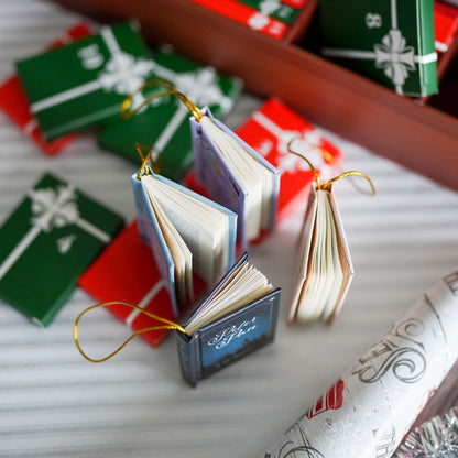25-day Countdown -Mini Book Ornament Advent Calendar