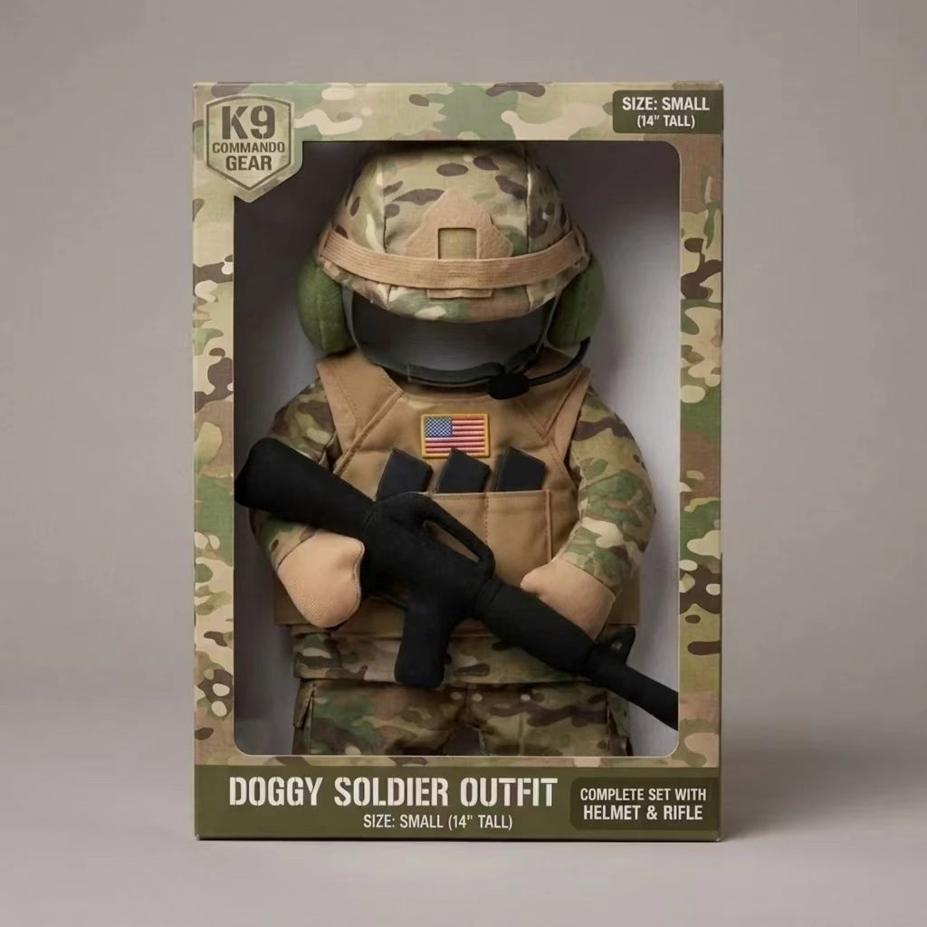 Soldier Costume Set for Cats & Dogs