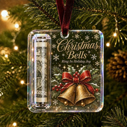 Christmas Cash Gift Ornament Money Holders Hanging Tree Decor