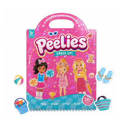 DIY Dessert & Food Sticker Activity Book (Reusable Stickers)