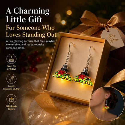 Earring pendant-Mini Chandelier Light Earrings For Costume Party