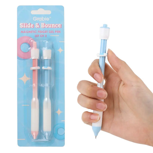 Slide & Bounce Magnetic Fidget Gel Pen