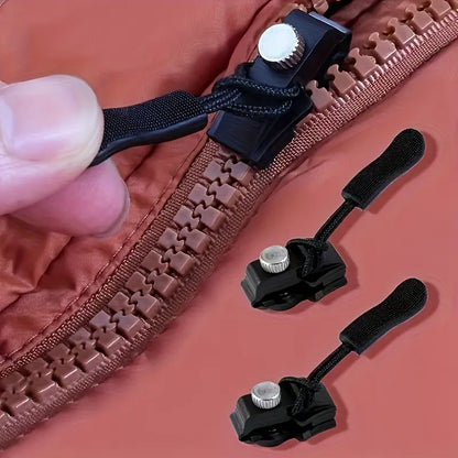15 Pcs Universal Zipper Repair Kit - 3 Different Size Replacement Zipper